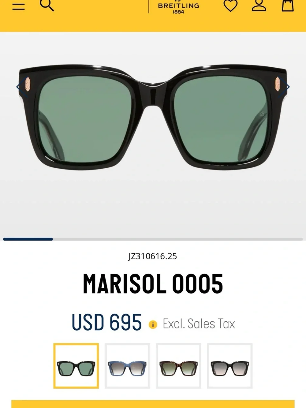 Breitling Cutler and Gross Sunglasses